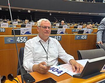 Bürgermeister Steiner vertritt in Brüssel die Interessen der Städte und Gemeinden. 