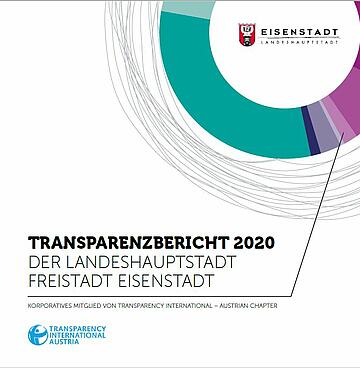 Die Titelseite des Eisenstädter Transparenzberichtes 2020. 