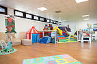 Innenansicht Indoorspielplatz Spielbereich für kleinere Kinder