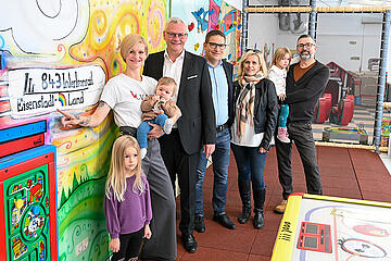 Der Indoorspielplatz in Eisenstadt erstrahlt in neuem Glanz