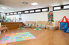 Innenansicht Indoorspielplatz Spielbereich für kleinere Kinder