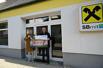 Bürgermeister Thomas Steiner mit der Stadtbezirksvorsteherin Heidi Hahnekamp. 