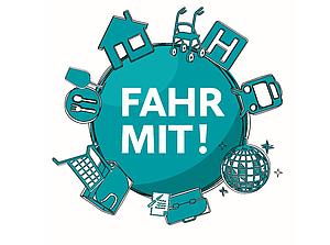 Logo "Fahr mit!"