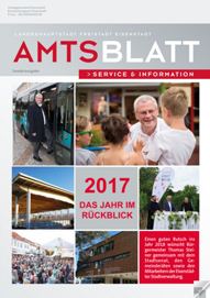 Amtsblatt Jahresrückblick 2017